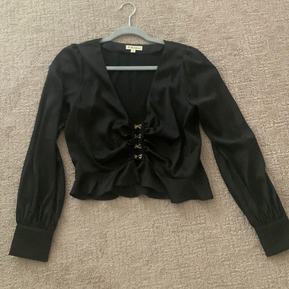 Silk for love and lemons top